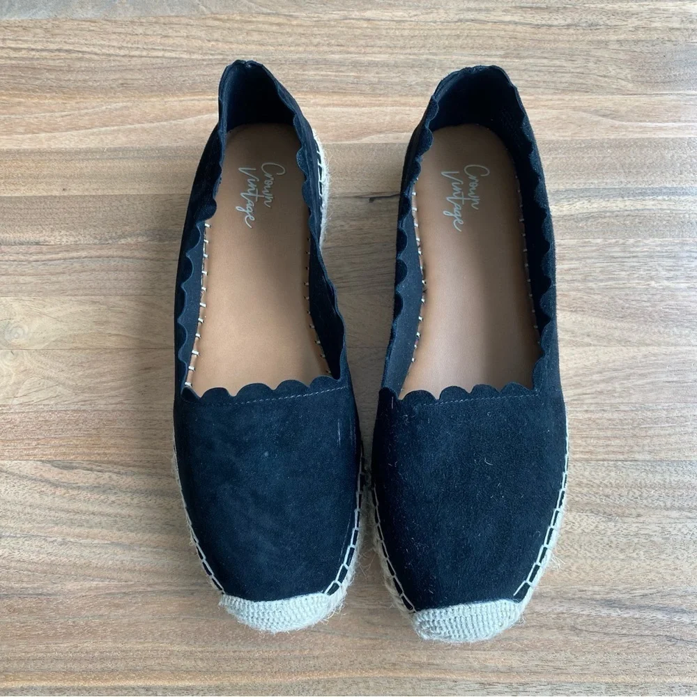 Crown Vintage Brae Espadrille Platform Slip-On, Size 8